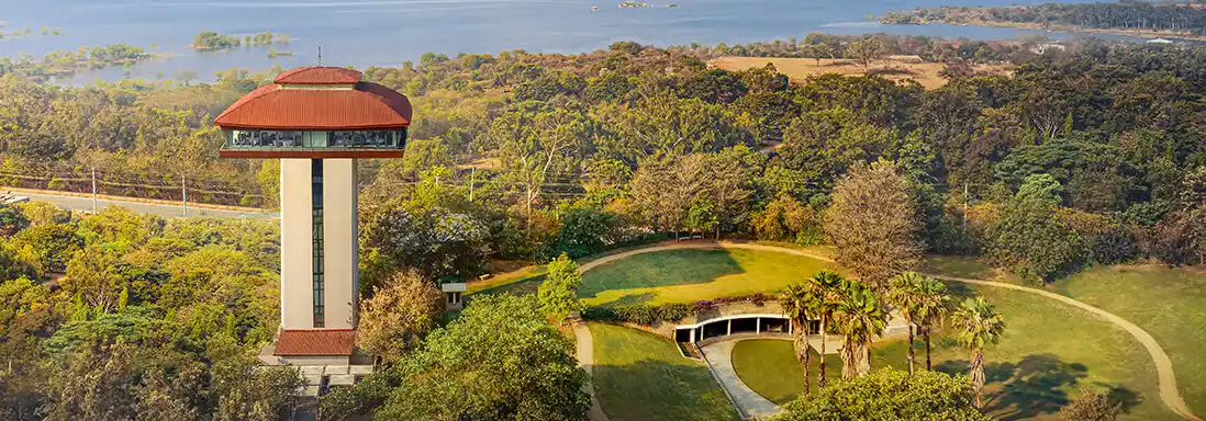 Cozy dining space in a luxury resort