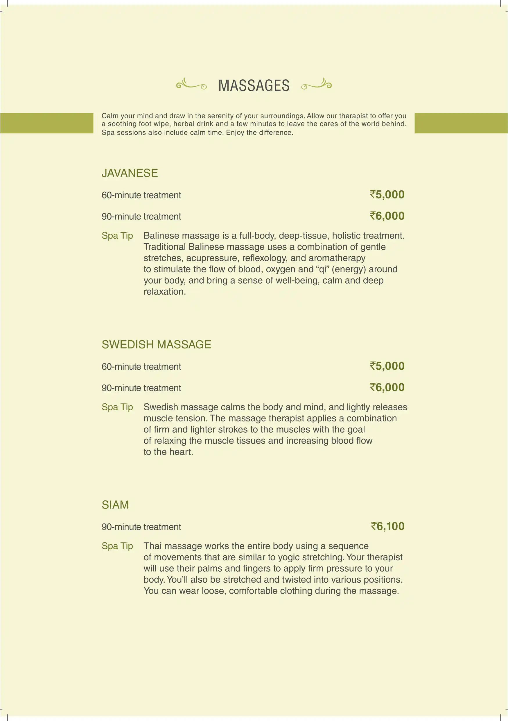 golkonda-resorts-spa-menu