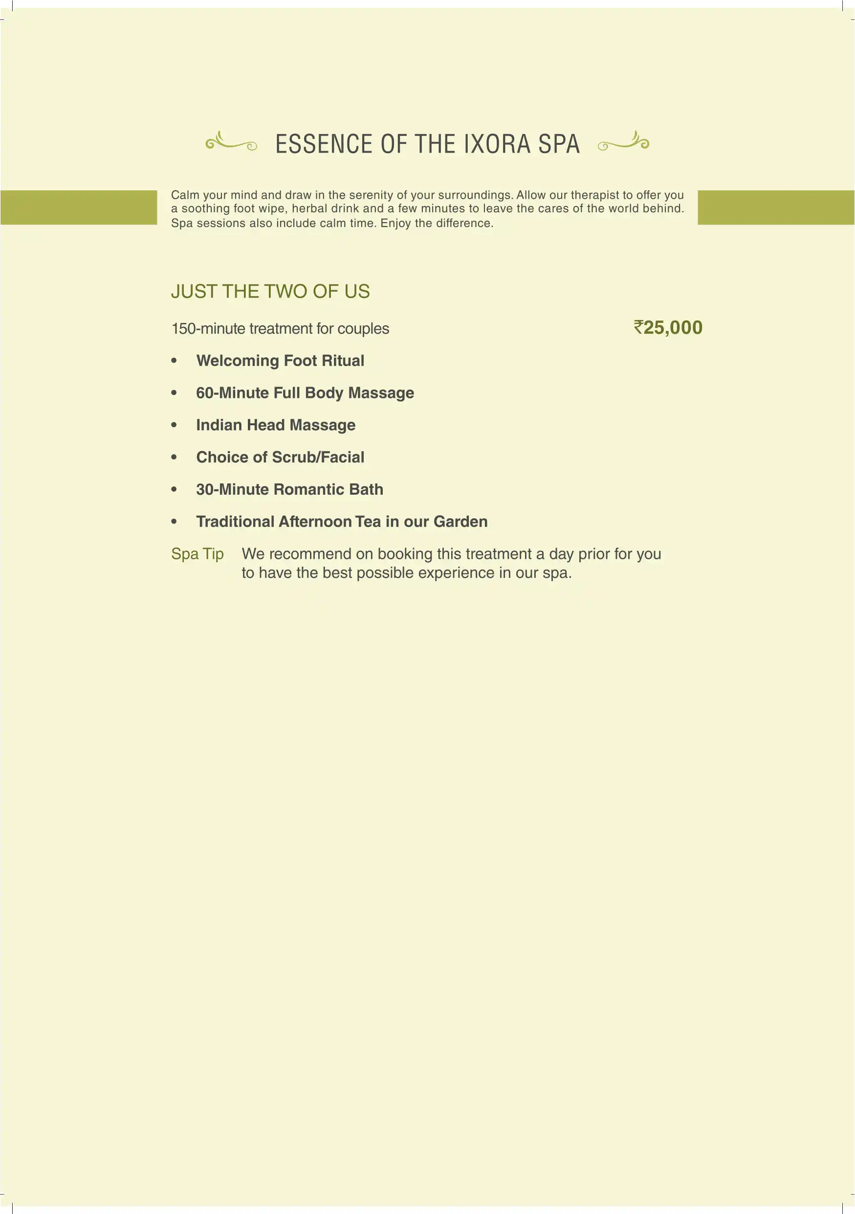 golkonda-resorts-spa-menu