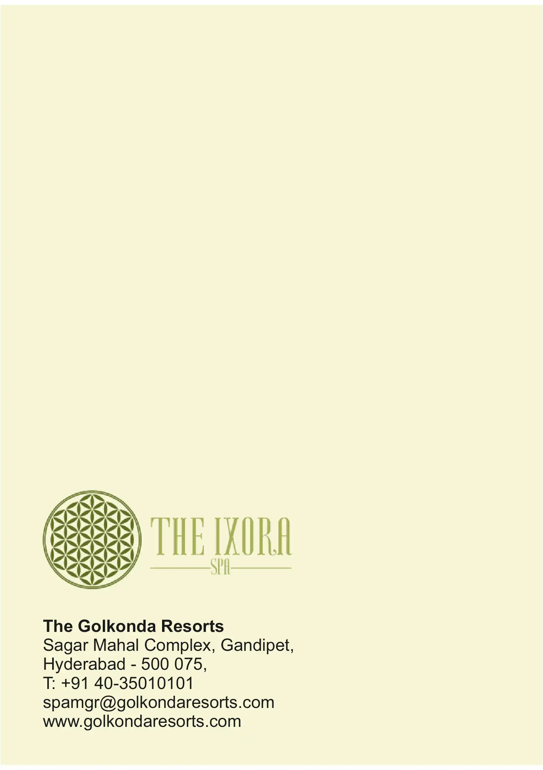 golkonda-resorts-spa-menu